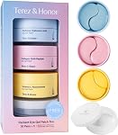 Under Eye Patches Korean Skincare: Peptide Collagen Gel Eye Mask for Puffy Eyes Dark Circles Wrinkles Undereye Bags Fine Lines & Smile Lines - Deep Hydrating & Firming Eye Pad - Cruelty-Free, 30 Pairs