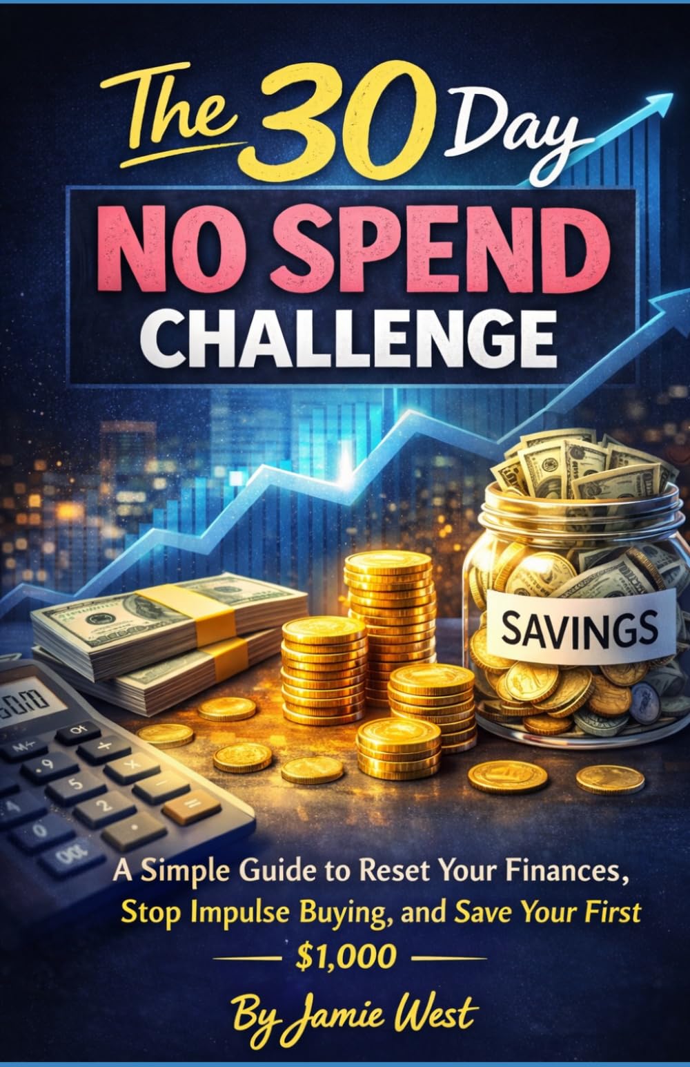The 30 Day No Spend Challenge: A Simple Guide to Reset Your Finances, Stop Impulse Buying, and Save Your First $1,000