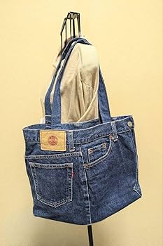 Amazon.co.jp: リメイクデニムバッグハンドメイド : 文房具
