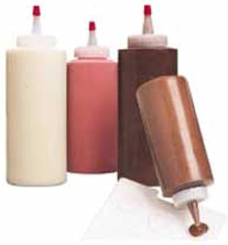 Miniatura 3 de Wilton Botellas exprimibles 6 onza Rojo