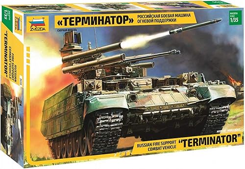 Zvezda Modelos 3636 1/35 Terminator' Russian Fire Support Combat Vehicle Model Kit