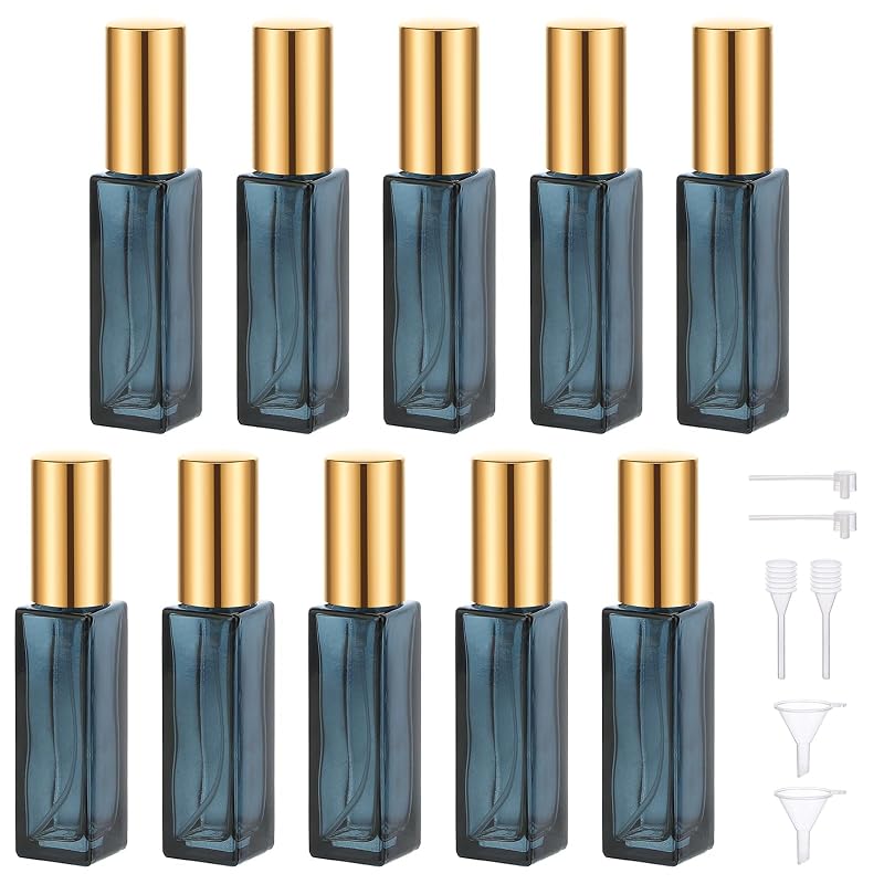 Segbeauty Frascos de Perfume Recarregáveis com Atomizador, 10 mL, 10 unidades
