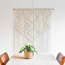 مكرمية للتعليق على الحائط مصنوعة يدويًا من هوم جالاري