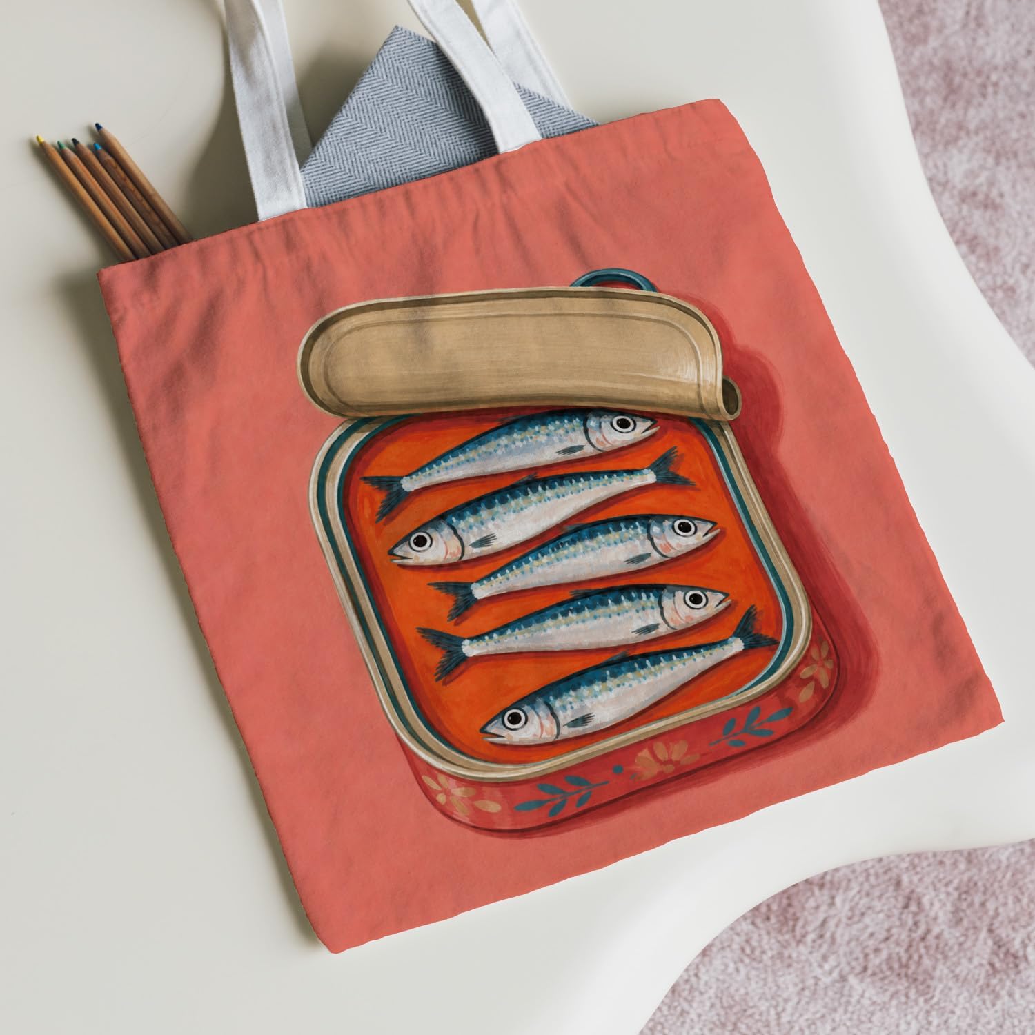 QUAN Canvas Tote Bag image 2