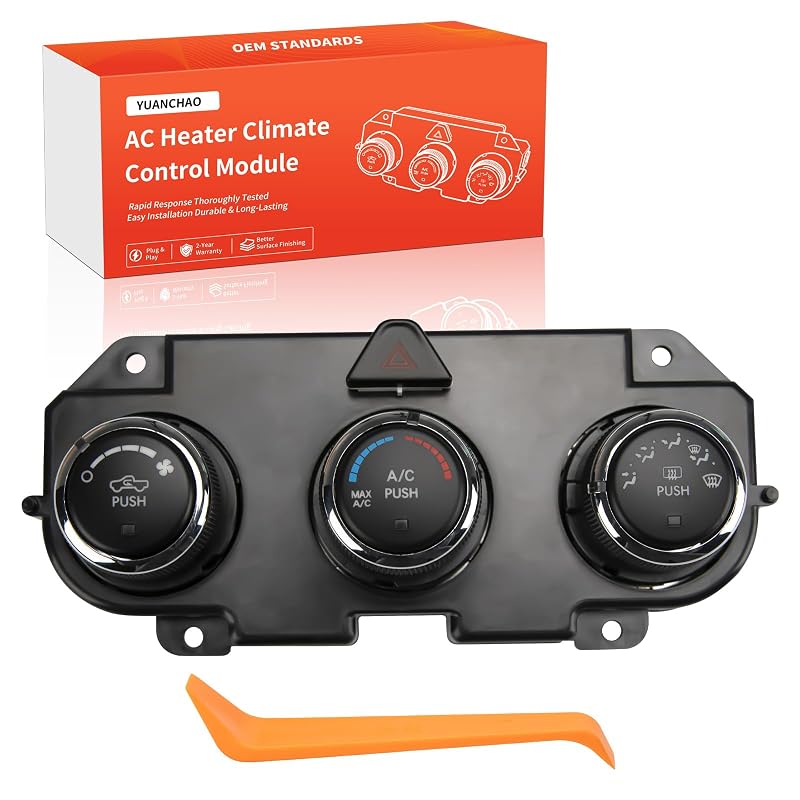 Módulo de controle do ar-condicionado e aquecedor YUANCHAO 68105021AC para RAM 2500/3500