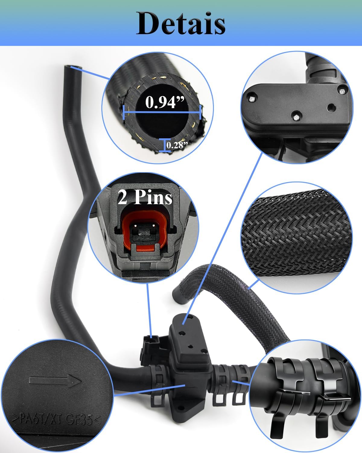 92400ZW10A Heater Control Valve Compatible with 2004-2015 Nissan Armada 5.6L, 2006 2007 2008 2009 2010 Infiniti QX56 5.6L, Heater Control Valve Replace OE# 92400-ZW10A 92400-ZC300 92400ZC300