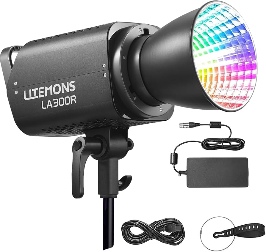 Amazon.com : Godox LA300R RGB Video Light 330W Full-Color LED