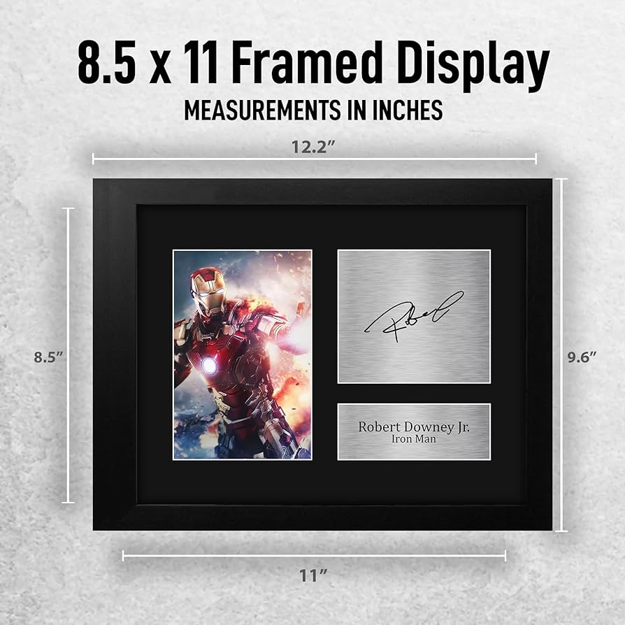 特大 アイアンマン 3 robert downey jr直筆サイン 特大 アイアンマン 3