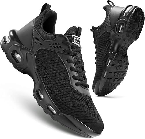 Zapatillas deportivas de moda antideslizantes con cámara de aire para hombre, zapatos para correr, entrenamiento atlético, tenis y baloncesto
