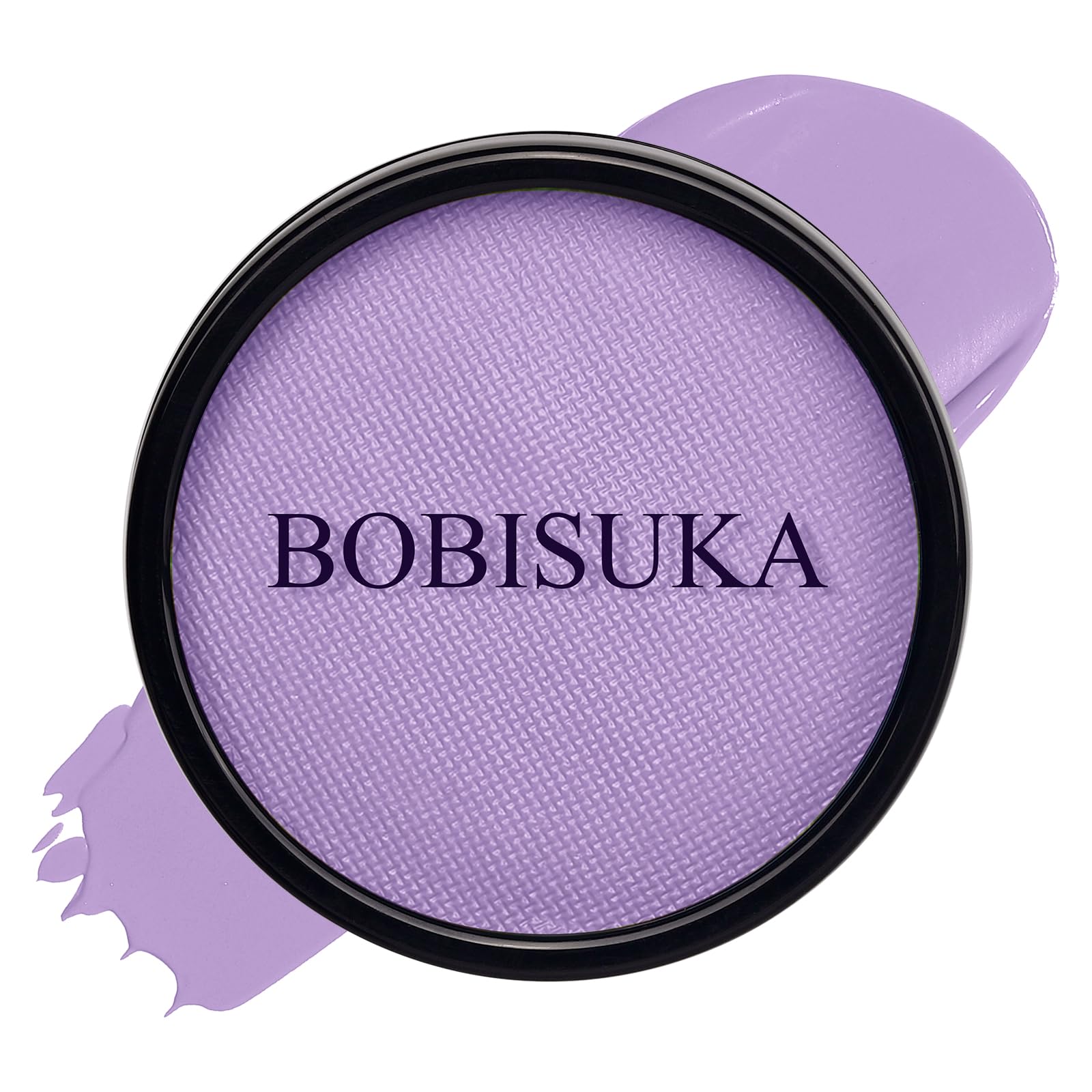 BOBISUKA Lilac Face Body Paint, Water-Based Face Painting Kit & Body Paints, Adults Facepaint for Halloween Ursula Fairy Elf & Mystic Witch Anime Makeup, Costume Cosplay Party Theater & Stage Lilac/Pastel Purple