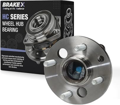 Brake X Rear Right Wheel Bearing and Hub Assembly for 1991-2002 Saturn SL1 | HC Series Rear Passenger wheel hub assembly