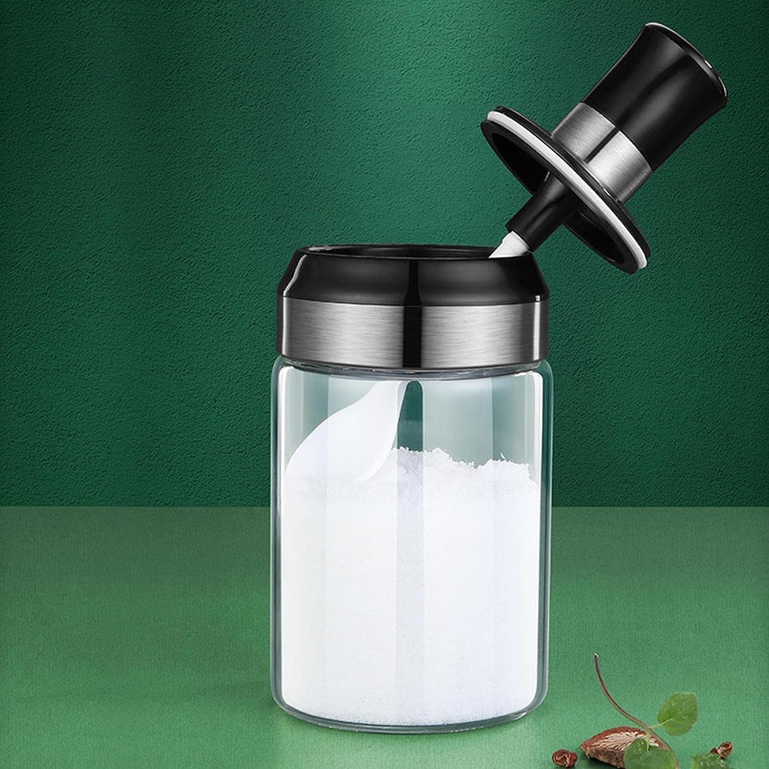 Condiment Bottles，Seasoning box，Seasoning Jars Seasoning bottle, Seasoning Box Condiment Pot, Condiment Pots Spice Jars with Lid, Condiment Container Seasoning Box, Sealed And Leak proof, Made (Color