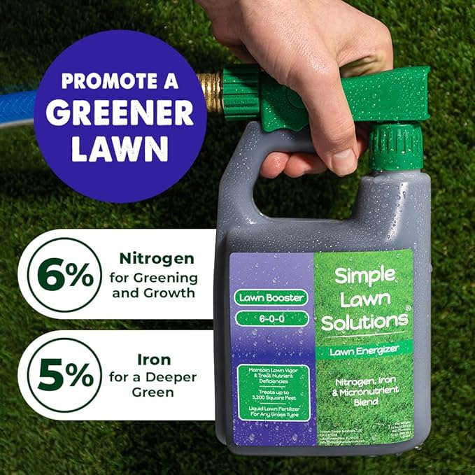 Fertilizante Líquido para Césped con Hierro y Nitrógeno - 32 oz miniatura 3
