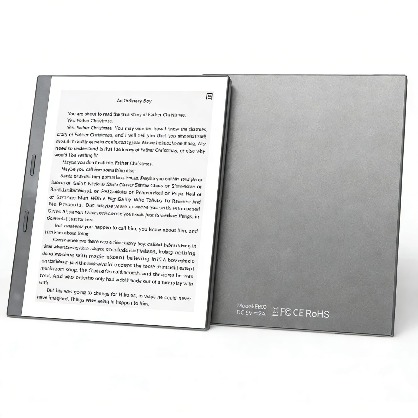 Sxhlseller E Reader per Touchscreen da 5,76 Pollici 1GB RAM 32GB ROM 198PPI WiFi Lettore di Libri Elettronici con Slot per Scheda di Memoria Espandibile Grigio (GRAY)