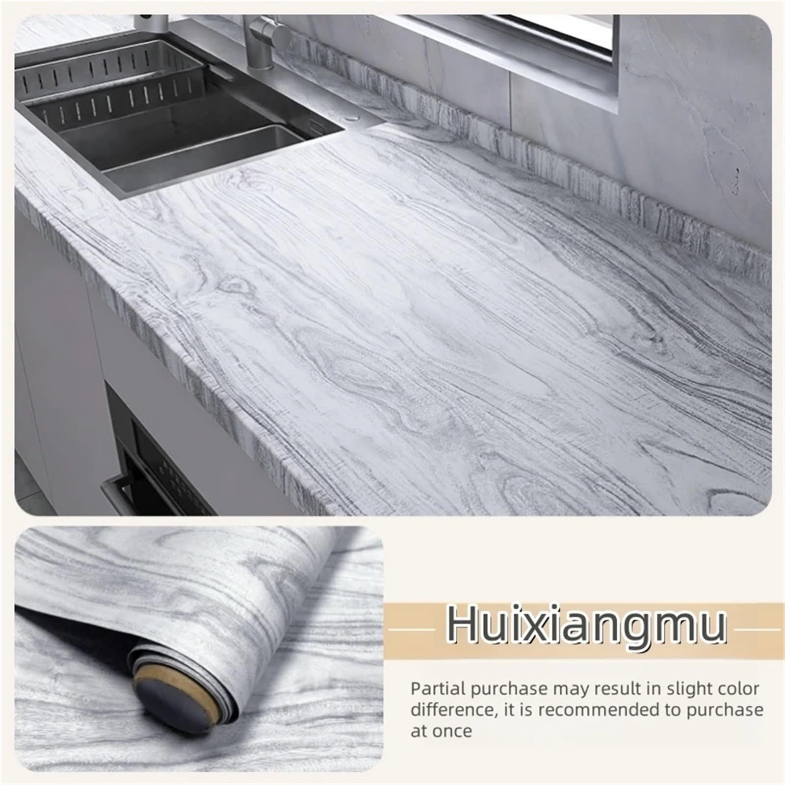 Adesivo con venature del legno for mobili 40 cm