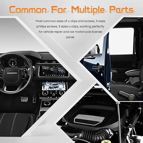 Vista 25 de OTUAYAUTO - Clips de repuesto para Honda, Acura Clips de retención de parachoques