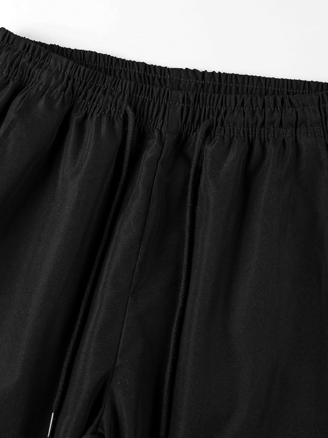 Amazon.com: YAXRO Men's Pants Men Letter Patched Detail Flap