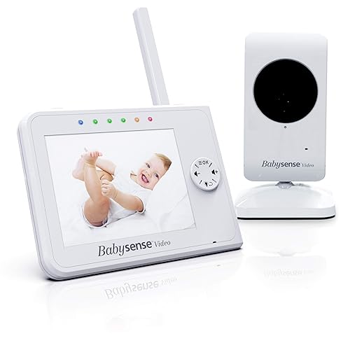 Miniatura 2 de Babysense Monitor de video para bebés y monitor de movimiento del bebé, paquete de paquete - Monitor de bebé V35 con cámara y audio y monitor de