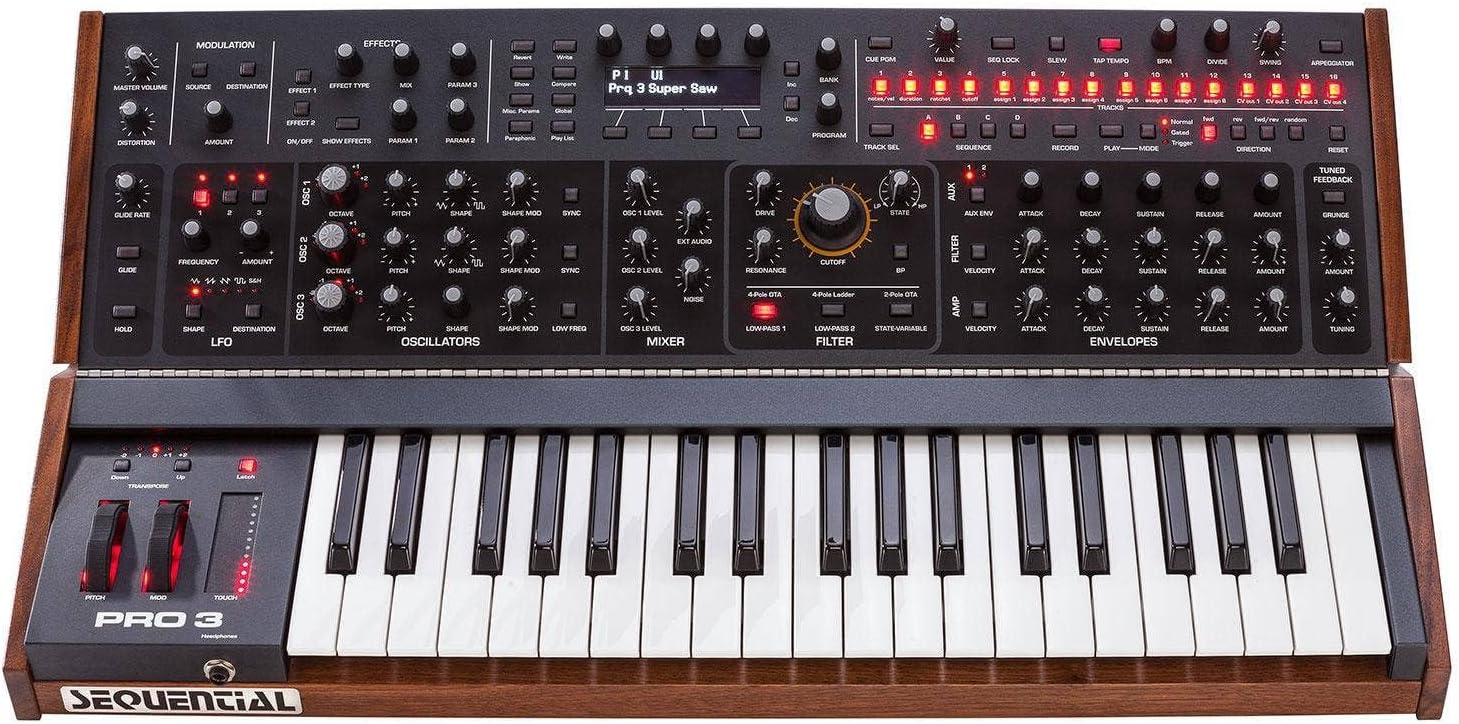 Sequential Pro 3 SE Special Edition Multi-filter Monosynth