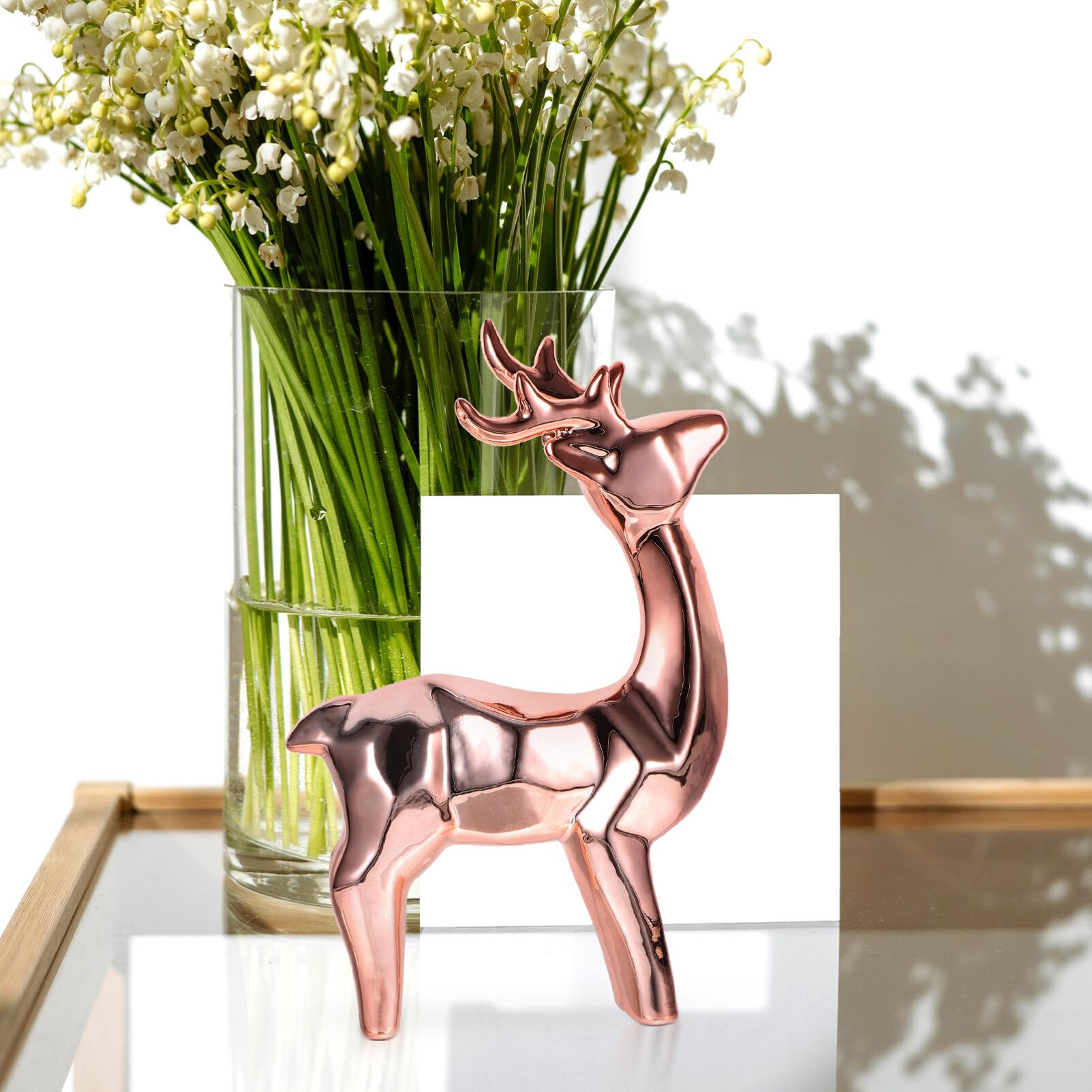 Amazon|Cabilock 小さい トナカイ 彫刻 セラミック クリスマス Amazon|Cabilock 小さい トナカイ 彫刻 セラミック クリスマス