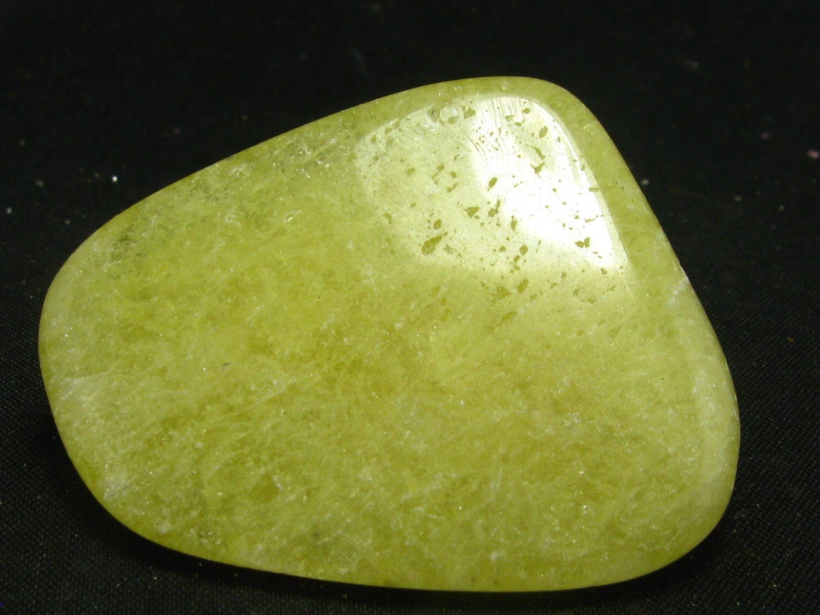 Agni Golden Gold Danburite Tumbled Crystal From Tanzania - 2.1"