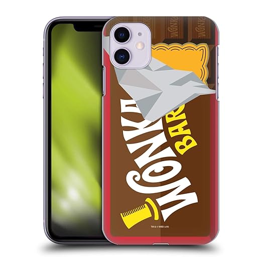Head Case Designs Offizielle Willy Wonka and The Chocolate Factory Suessigkeiten Bar Grafiken Harte Rueckseiten Handyhülle Hülle Huelle kompatibel mit Apple iPhone 11