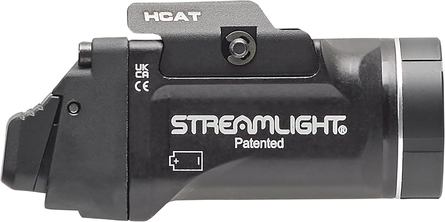 Streamlight 69506 TLR-7 HL-X sub USB 1000-Lumen Rechargeable Rail-Mounted Weapon Light Designed Exclusively for Springfield Armory Hellcat, Includes Mounting Kit with Keys, Black