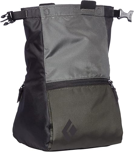 BLACK DIAMOND Mondo Chalk Pot  Cubo estable de base ancha  Cierre magnético  Almacenamiento grande de tiza para boulder