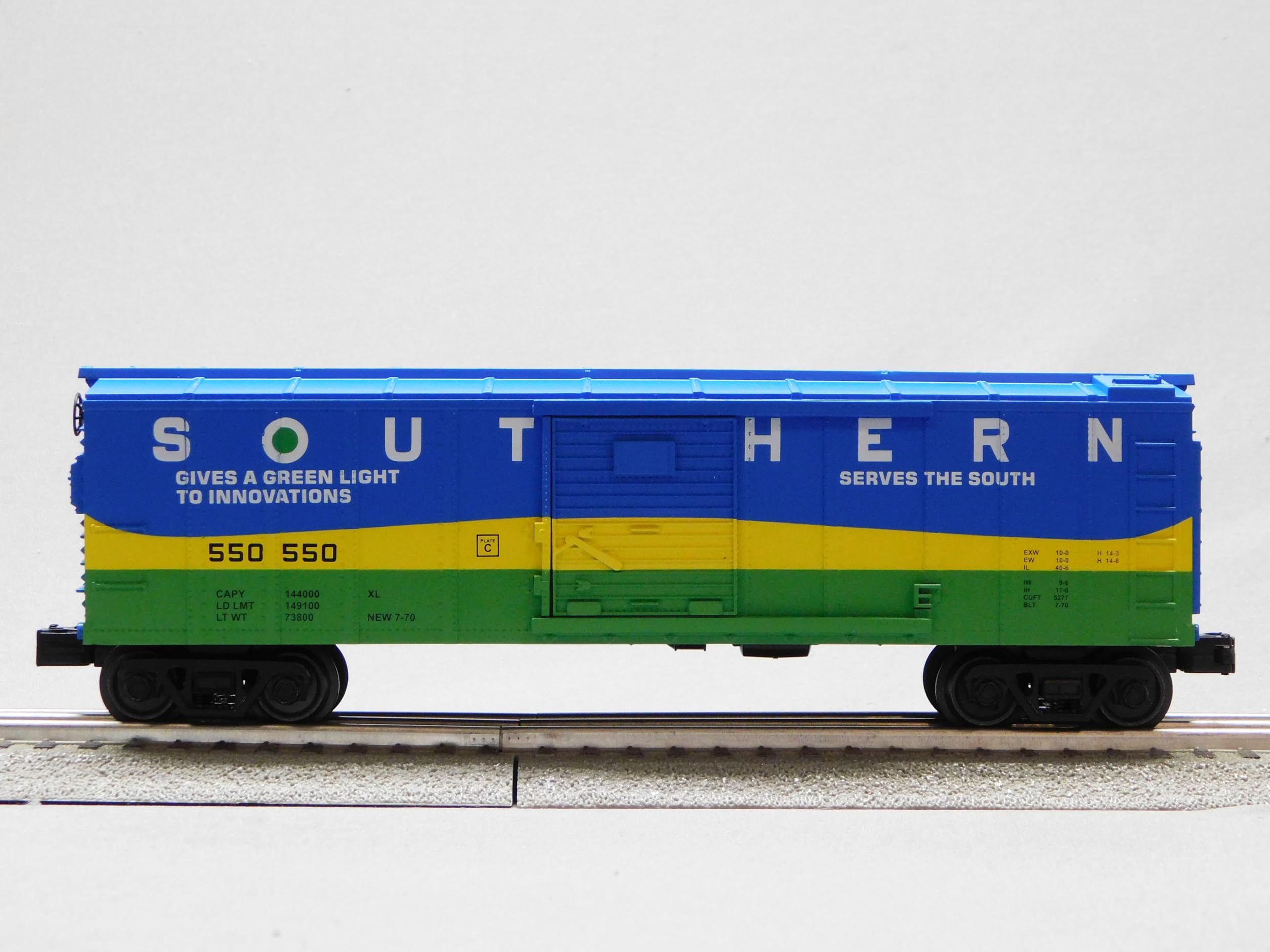 M.T.H. Electric Trains MTH RAILKING Southern BOXCAR #550550 O Gauge 30-71161