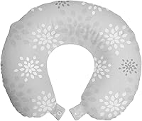 Vista 398 de Lunarable Teal Travel Pillow Neck Rest, Aquatic Fauna Theme Hand Drawn Style Various Starfish in Blue Shades, Memory Foam Traveling Accessory for