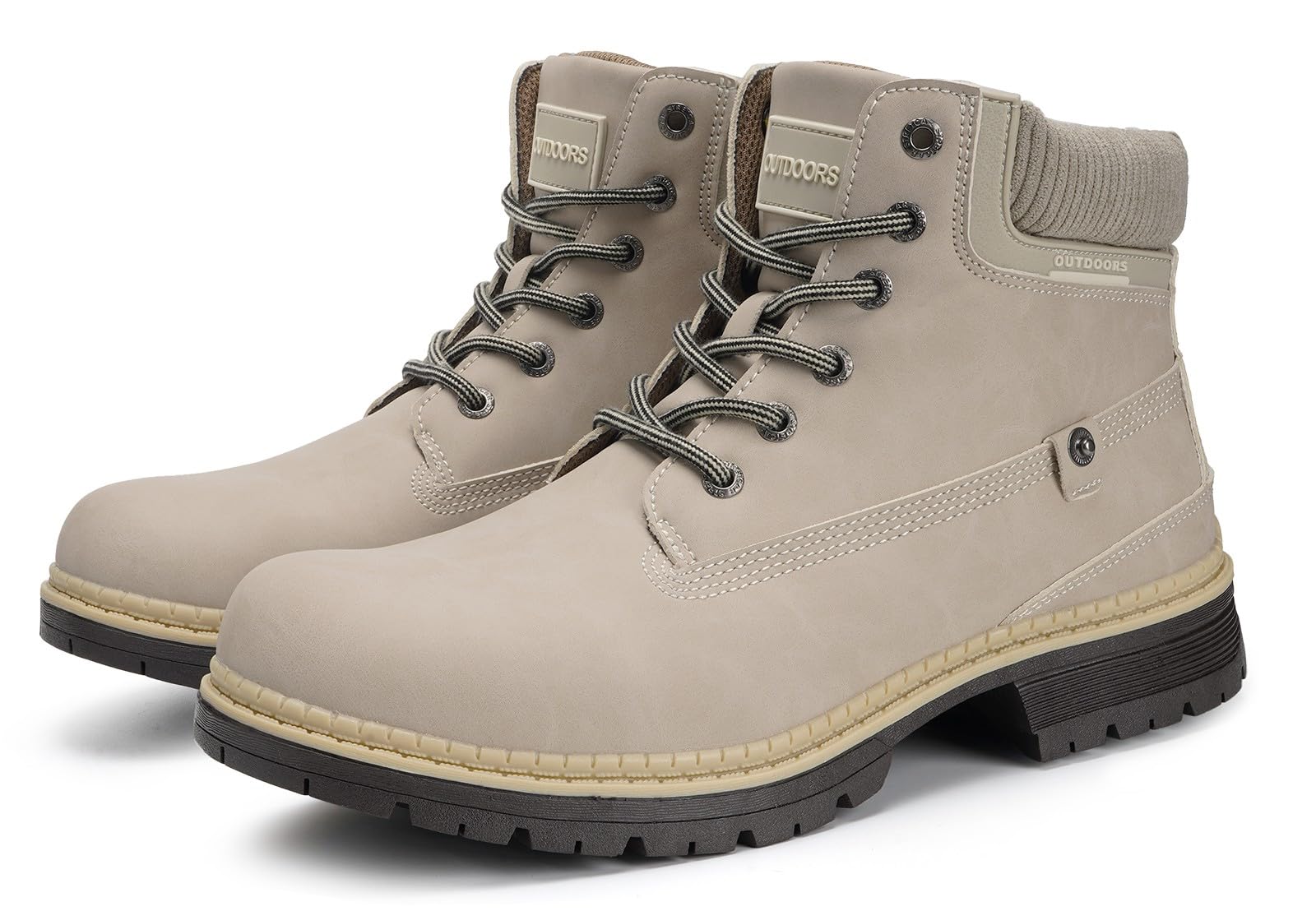 Eagsouni Stiefel Winterschuhe Mesh Lined Damen Herren Outdoor | Bequeme Freizeitschuhe mit Anti-Rutsch-Sohle, Atmungsaktiv & Leicht, Für alle Jahreszeiten geeignet