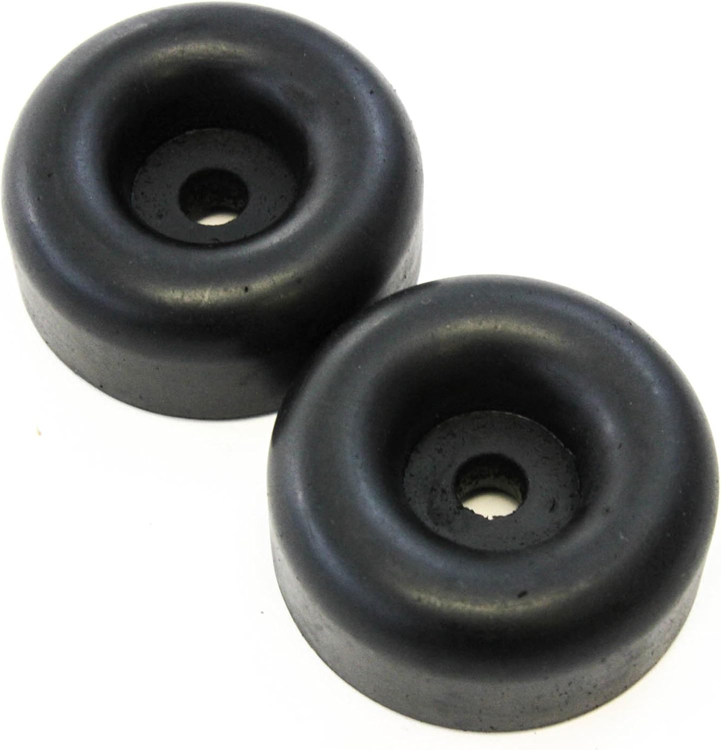 Red Hound Auto 2 Rubber Bumpers for Trailer Compatible with Ramp Door