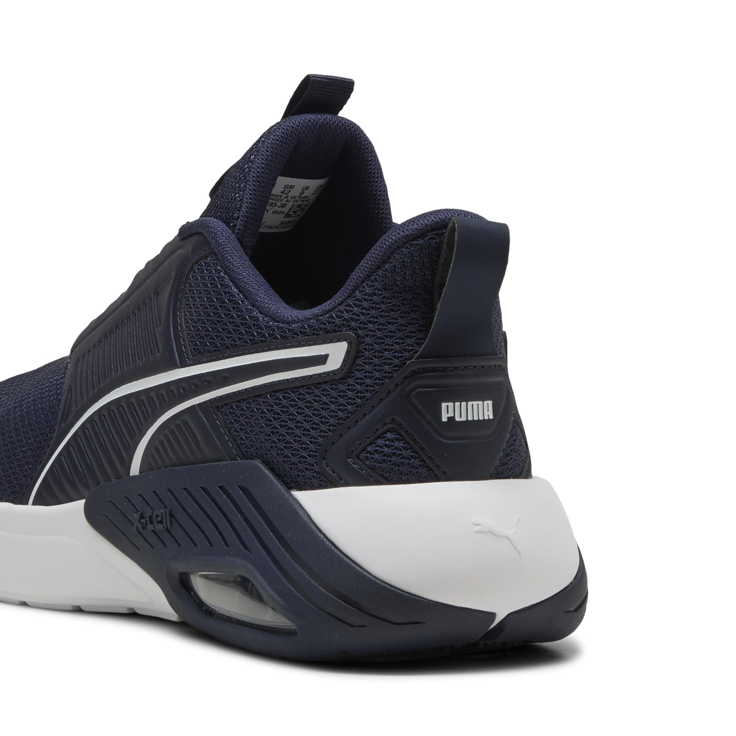 Puma Scarpe da Corsa Unisex X-Cell Nova FsRoad, Puma Navy Puma Bianco, 43 EU