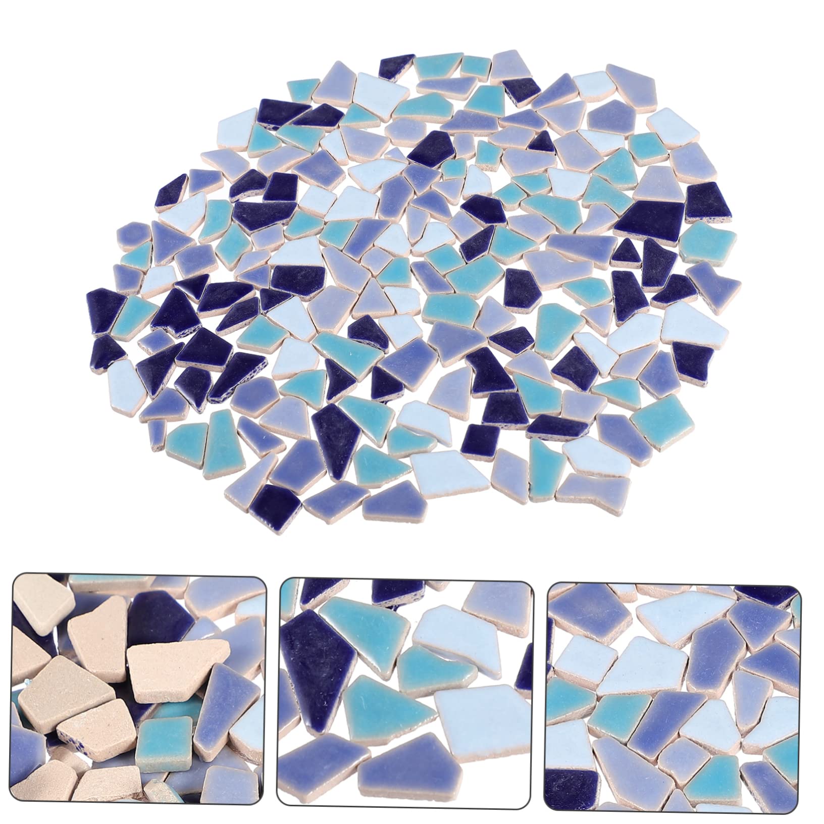 SHINEOFI 10pezzi Mosaico Ceramico Irregolare Piastrelle Colorate Per Decorazioni Fai Da Te Resistenti e Facili Da Utilizzare Ottime Per Creazioni Artigianali e Progetti