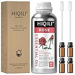 HIQILI 32 Fl Oz Rose Essential Oil, Huge Value Size Undiluted Rose Oil for Face, Skin, Diffuser, Hair
