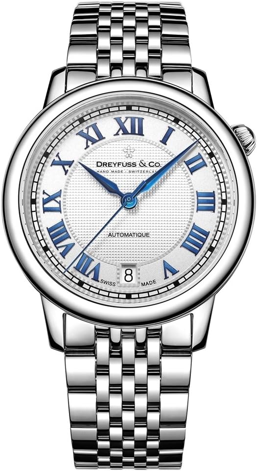 Dreyfuss Womens Analogue Classic Automatic Watch with Stainless Steel Strap DLB00148/01