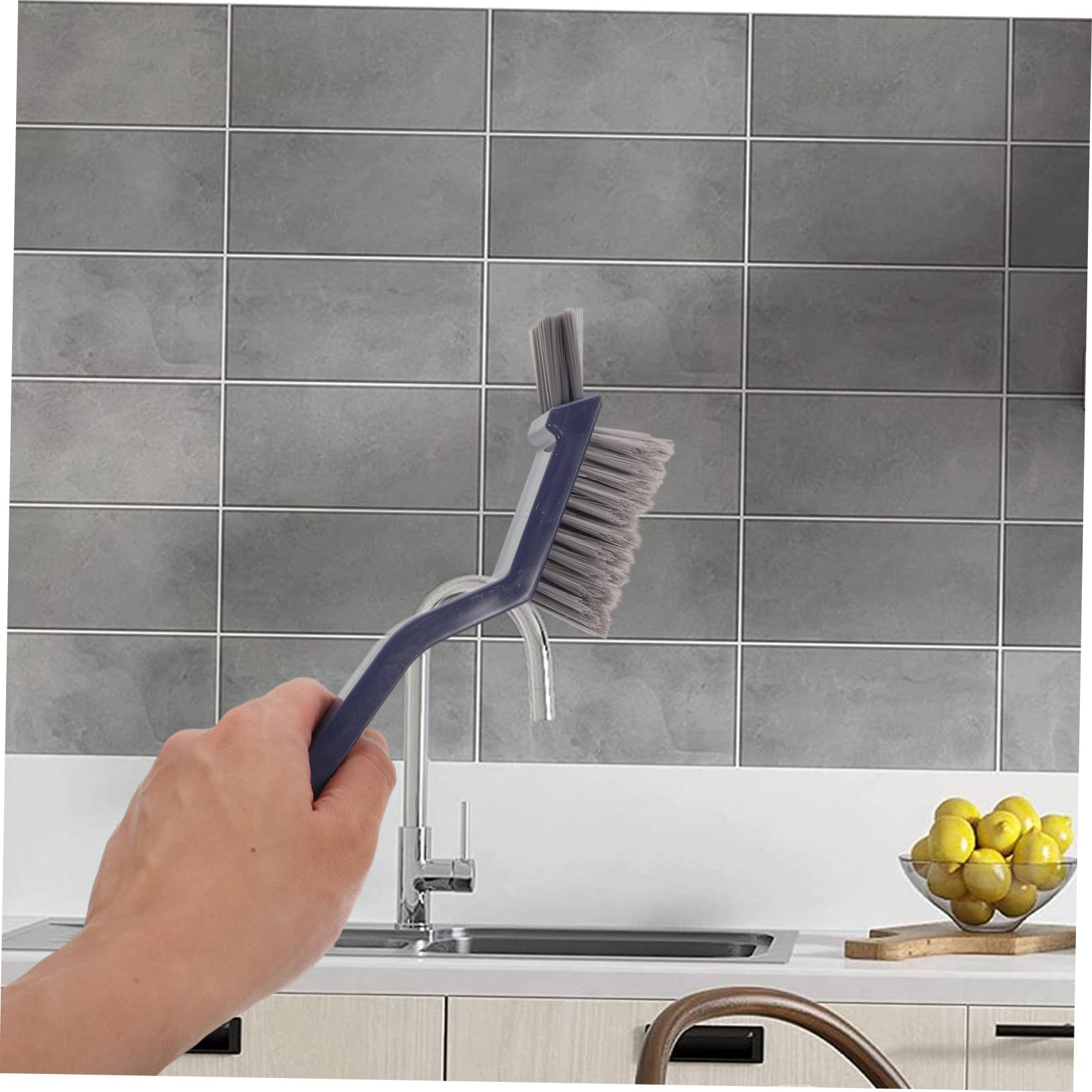 SHERCHPRY 3 Series Cepillos De Limpieza Para Ranuras Y Azulejos Cepillo Para Herramienta De Limpieza Para Hogar Para Reducidos Y Baños 6 Piezas*3