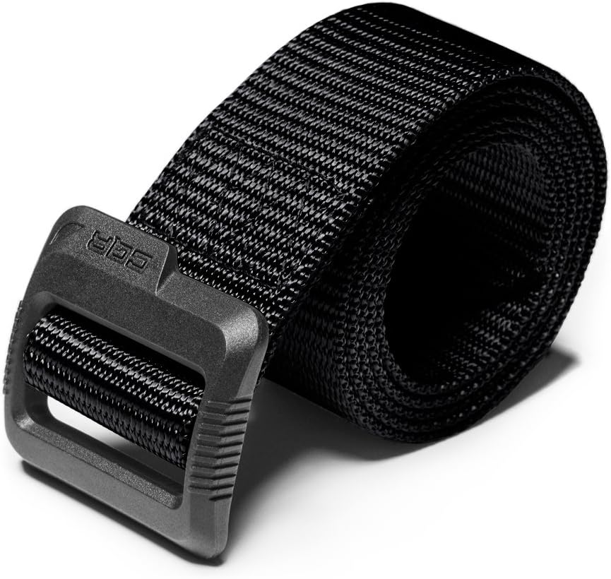 CQRTactical Belt, Military Style Heavy Duty Belt, Webbing EDC Quick-Release Buckle