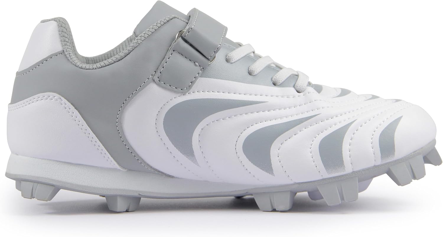 CAMVAVSR Unisex-Child Baseball Cleats Kids Softball Shoes for Boys Girls Rubber Molded Little Children Big Youth Sneakers Easy to Wear Sports Footwear - Image 5