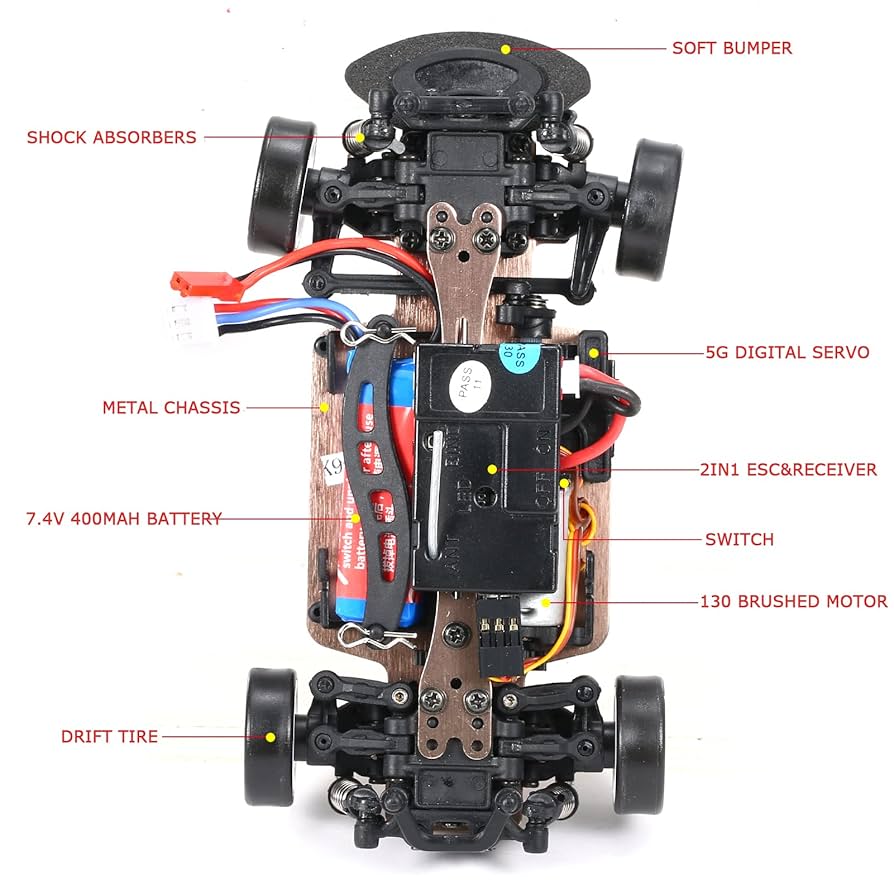 ラジコンカー 1/28 4WD K969RC ドリフトタイプ RCカー 完成品 Amazon.com: GoolRC WLtoys K969 RC Car, 1:28 Scale 2.4GHz