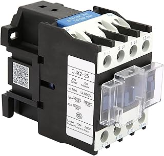 AC Contactor, Industrial Contactor, CJX2-2510 Rail Mount Contactor Industrial Electric Contactor(110VAC)