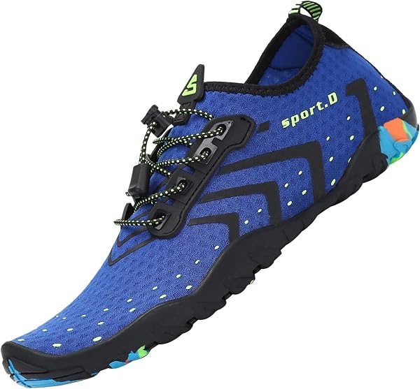 SAGUARO Scarpe da Scoglio Uomo Donna - 7/9 Fori di Drenaggio Antiscivolo Asciugatura Rapida Gr.35-48 - 1