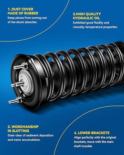 Miniatura 4 de PHILTOP Front Struts for Aveo 2004-2011, G3 2009, Jimmy 1981-1986, K1500 1985-1986, K25 Suburban 1977-1978, Nova 1971, Skylark 1979, Shock Absorber