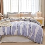 Duvet Cover Queen Floral - 3 Piece 100% Cotton Yellow & Red Floral Fresh Design 4 Corner Ties & Zipper Closure, Soft Breathable & Comfy Bedding (Queen Size)