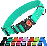 Vista 13 de CollarDirect Collar de perro impermeable - Collar de silicona y plástico, resistente al olor, fácil de limpiar, para perros grandes, medianos