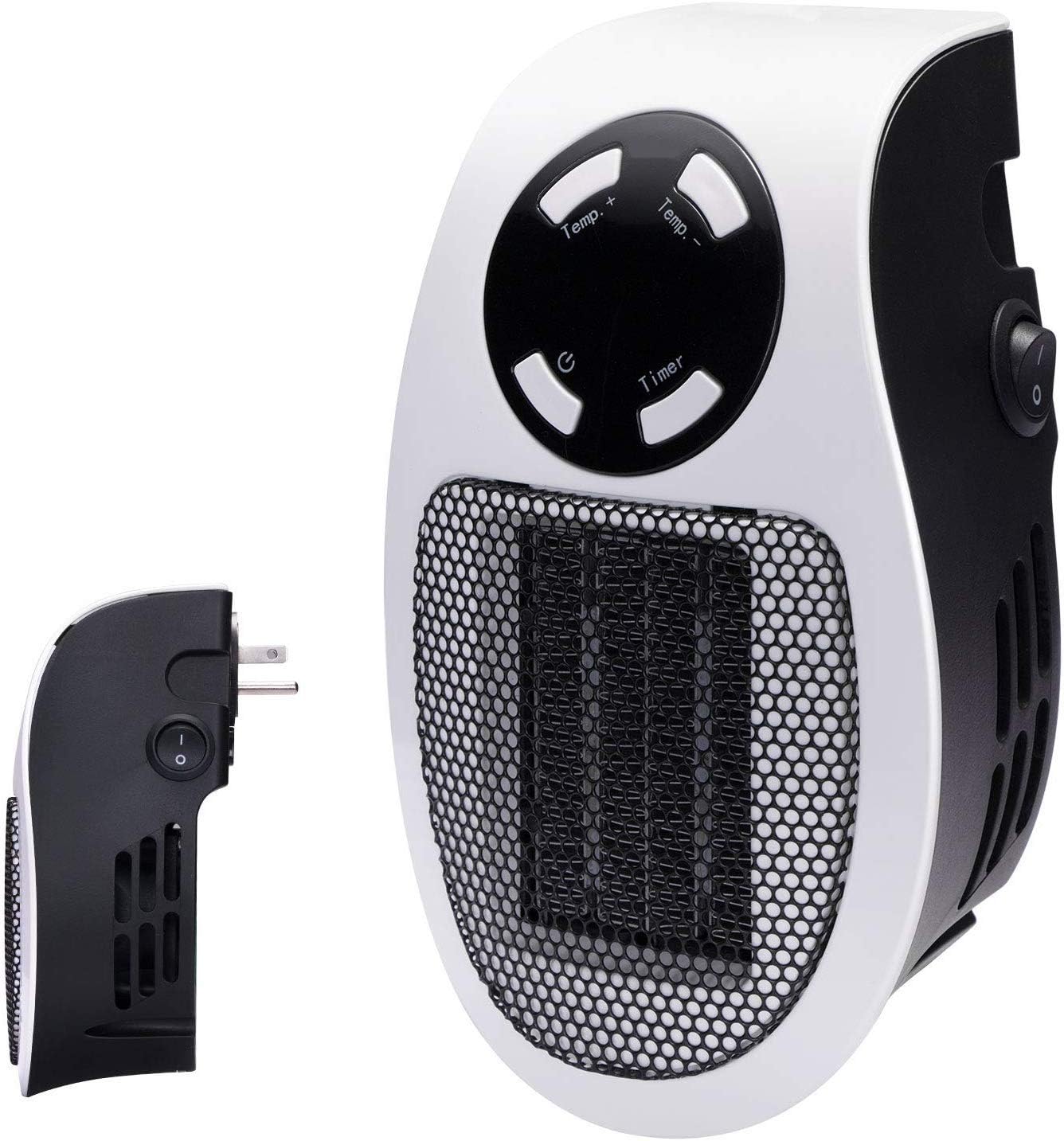 Buy 350W Space heater, Programmable Wall Outlet Space Heater As Seen on