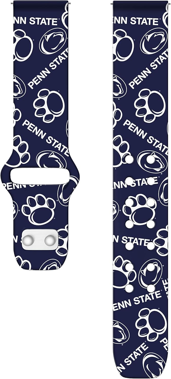 Affinity Bands Penn State Nittany Lions HD Watch Band Compatible with Samsung Galaxy Watch and more