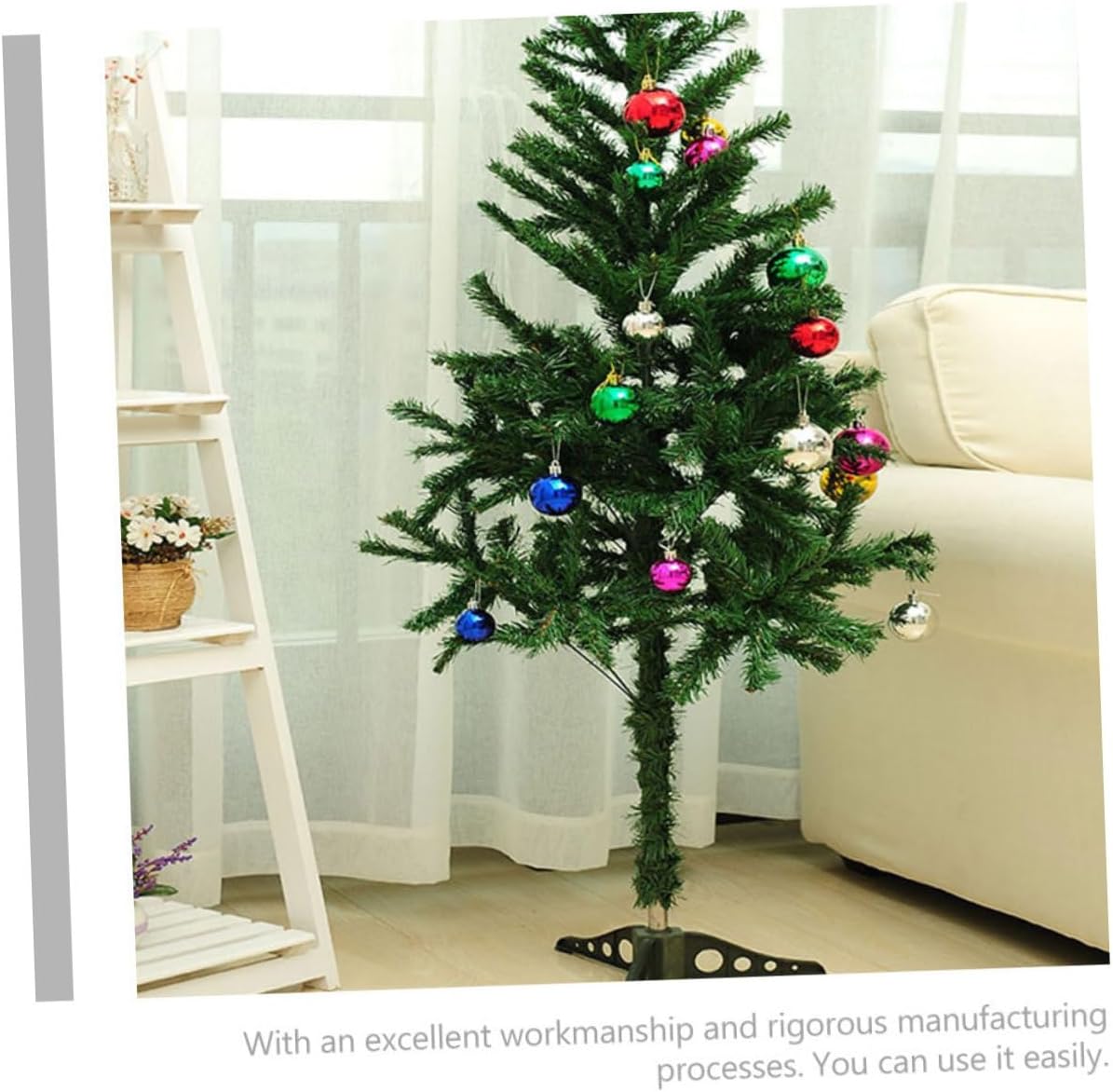 2pcs Christmas Tree Stand Holder Base for Artificial Trees Compact Design for Easy Storage Fits Pole for Holiday Decor