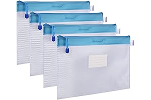 Wisdompro Large Capacity Waterproof Document Sleeve