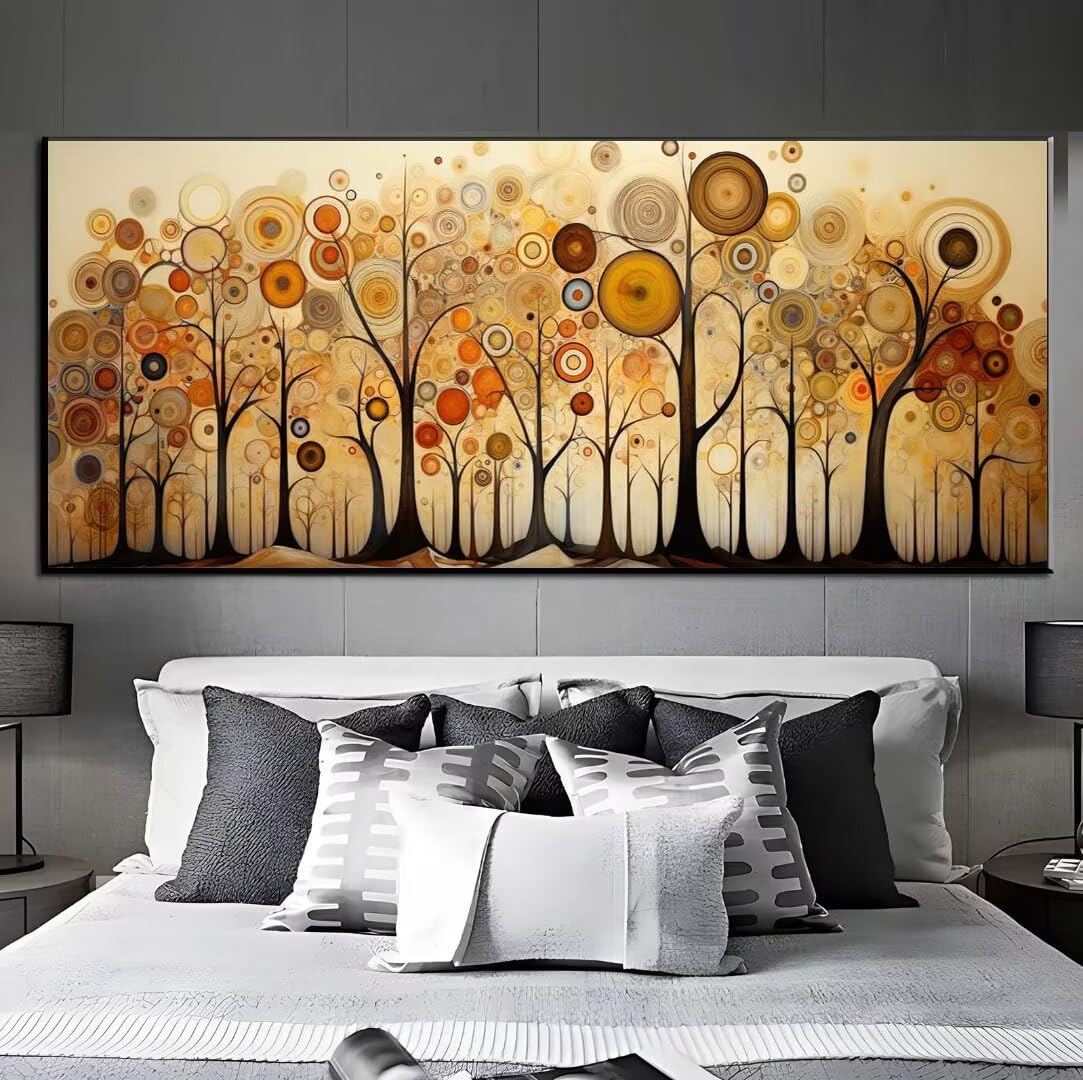 5D Diamond Painting Lebensbaum, Diamond Painting groß xxl 135 X 45 cm, Diamant Painting Bilder Cross Stickerei, Diamant Kunst Mosaik Full Drill Crystal, Kreativ Set für Wand Home Décor Gift q424
